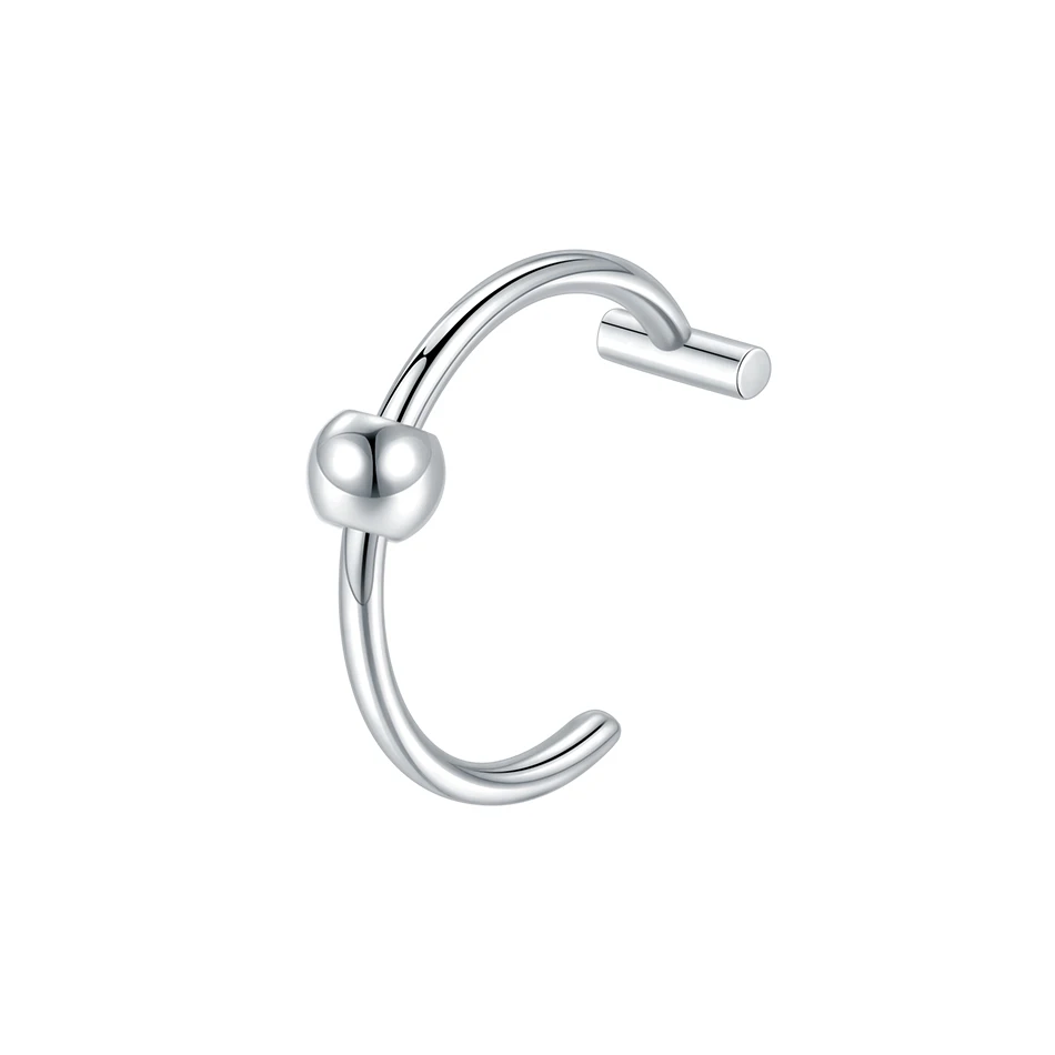 1PC Edelstahl Gefälschte Nasenring Hoop Septum Ringe Nicht Durchbohrt C Clip Lippenring Ohrring Gefälschte Nasenpiercings Frauen Körperschmuck