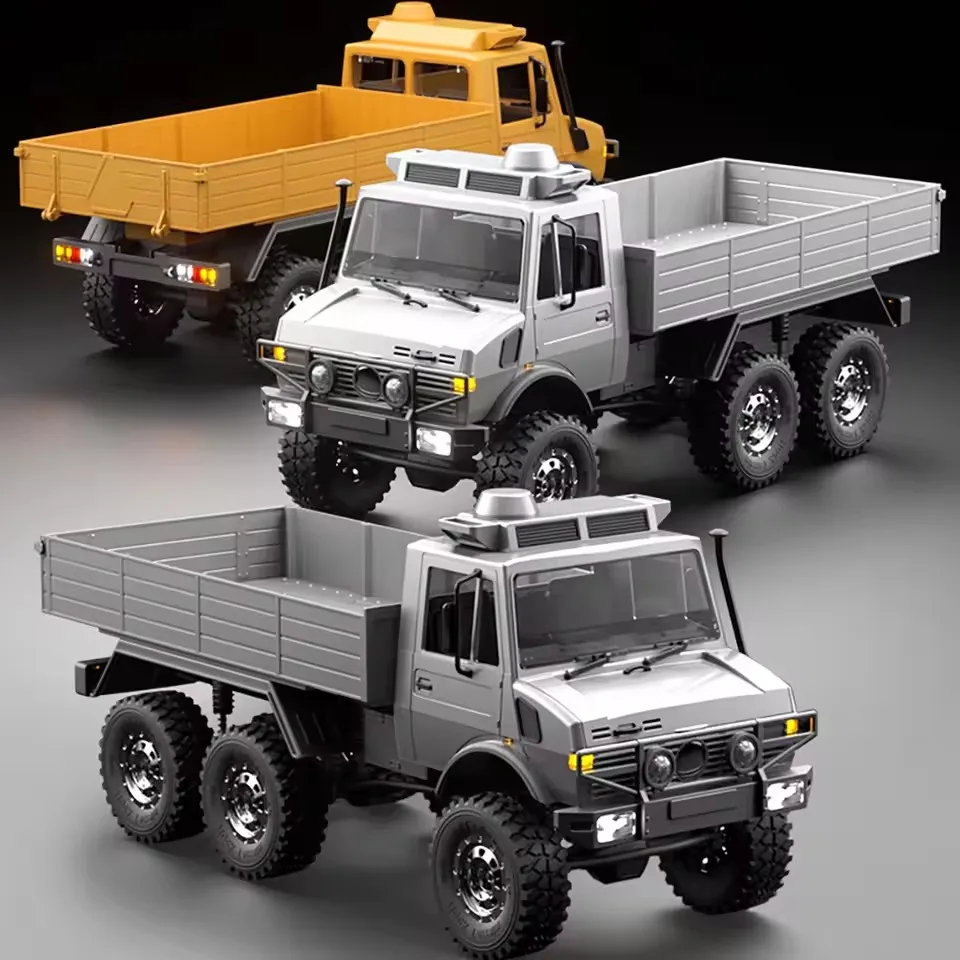 JJRC C8823 Unimog Имитационная модель автомобиля, полномасштабная подвеска, угольная щетка 2,4G, внедорожный автомобиль с дистанционным управлением, детская игрушка
