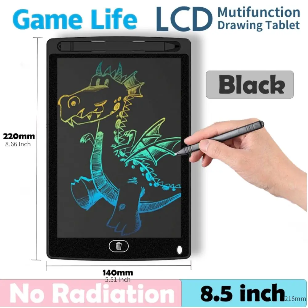 New in 8.5/10/12inch Eva Electronic Drawing Board Toys For Children Educational Painting LCD Screen Writing Tablet Baby Toys