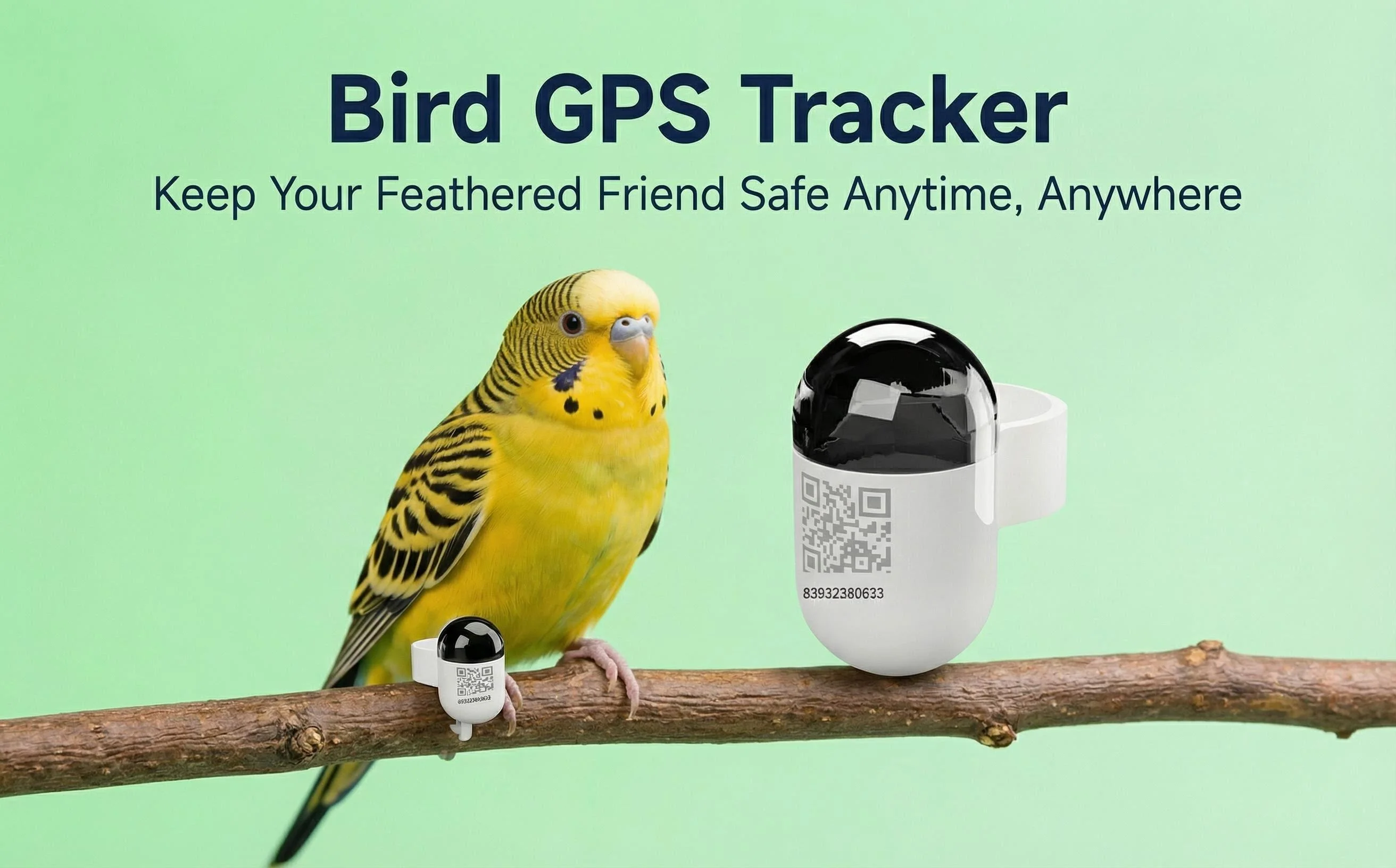 Mini ip67 waterproof and dustproof bird GPS locator for outdoor bird activity locatoring