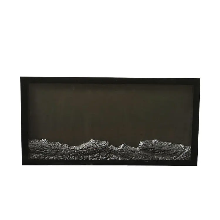 Wholesale Customized Glass Panel Indoor Decorative Wall Mounted Electric Fireplace