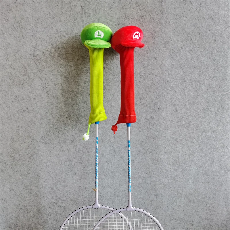 

Маленькая шляпа, чехол для ручки ракетки для бадминтона, плюшевые защитные приспособления, подарок ручной работы