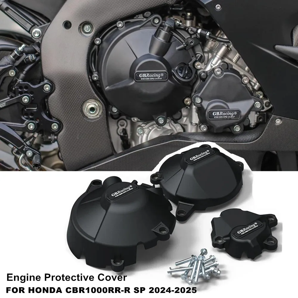 

Motorcycle Engine Protective Cover Guard Protector Fall Protection Cover For HONDA CBR1000RR-R SP CBR1000RRR SP 2024 2025