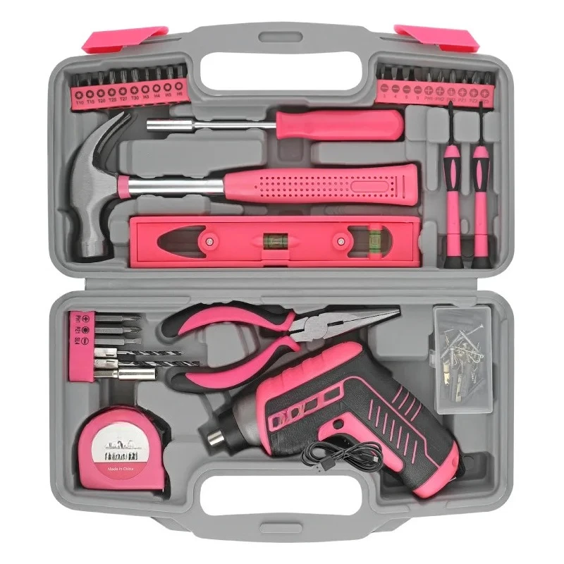 

Household electric screwdriver multi-function tool set