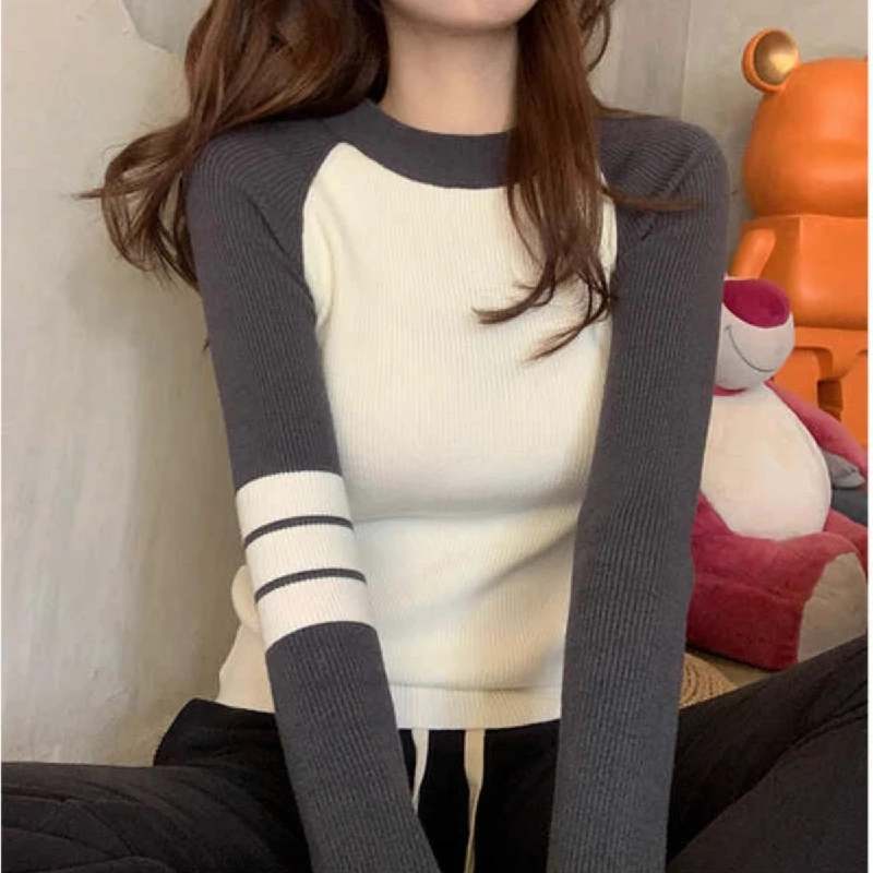 Premium Women's Knitted Sweater Base Layer Shirt No Pilling Autumn Winter Guangzhou Thirteenth Factory High End Fashion
