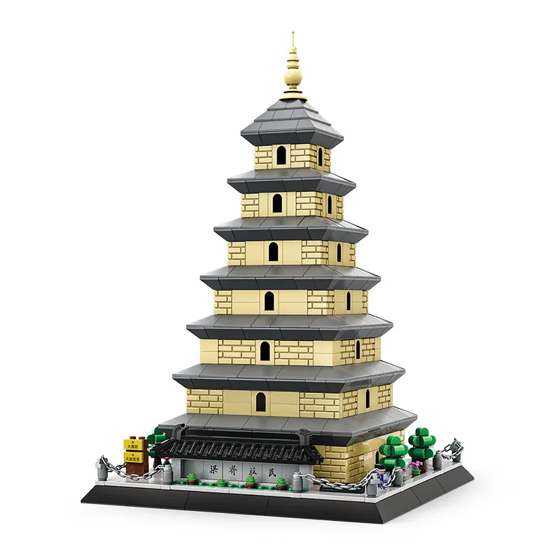 Kreative China Alte Architektur Baustein Dayan Pagode Bau Modell Ziegel Pädagogisches Spielzeug Sammlung Für Geschenke