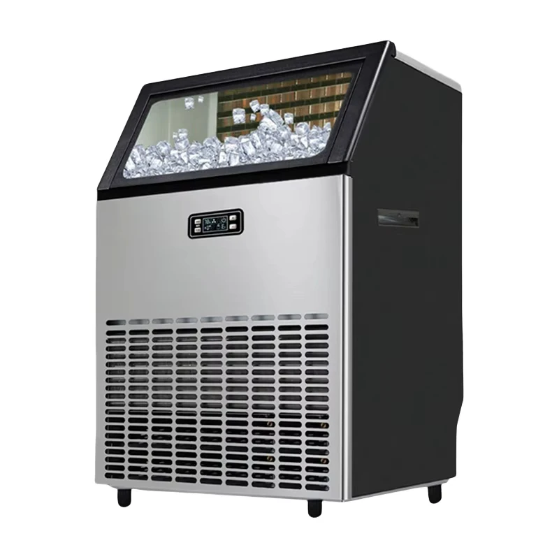 

Коммерческая полностью автоматическая машина для изготовления кубиков льда OEM LOGO для кофейни, льдогенераторы, машины для пищевых напитков