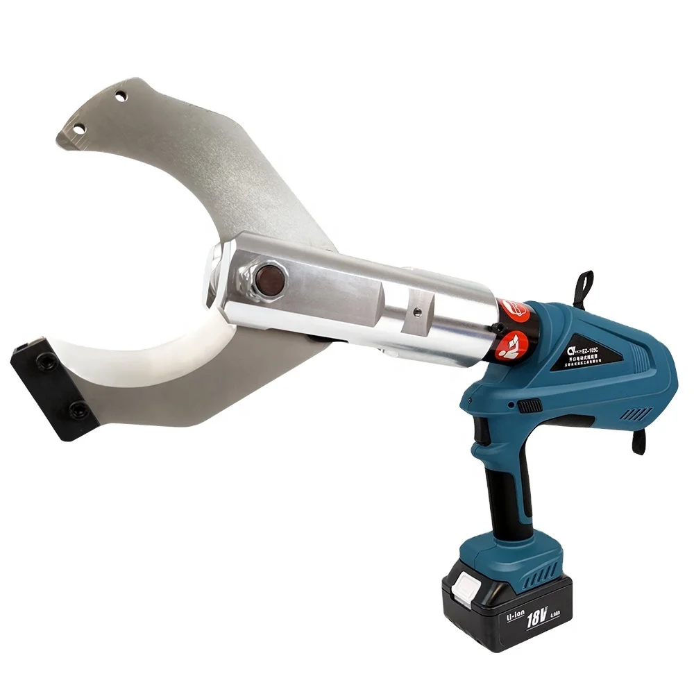 

EZ-105C Cordless Battery Powered Hydraulic Cable Cutter for Dia 105mm Armoured Cable