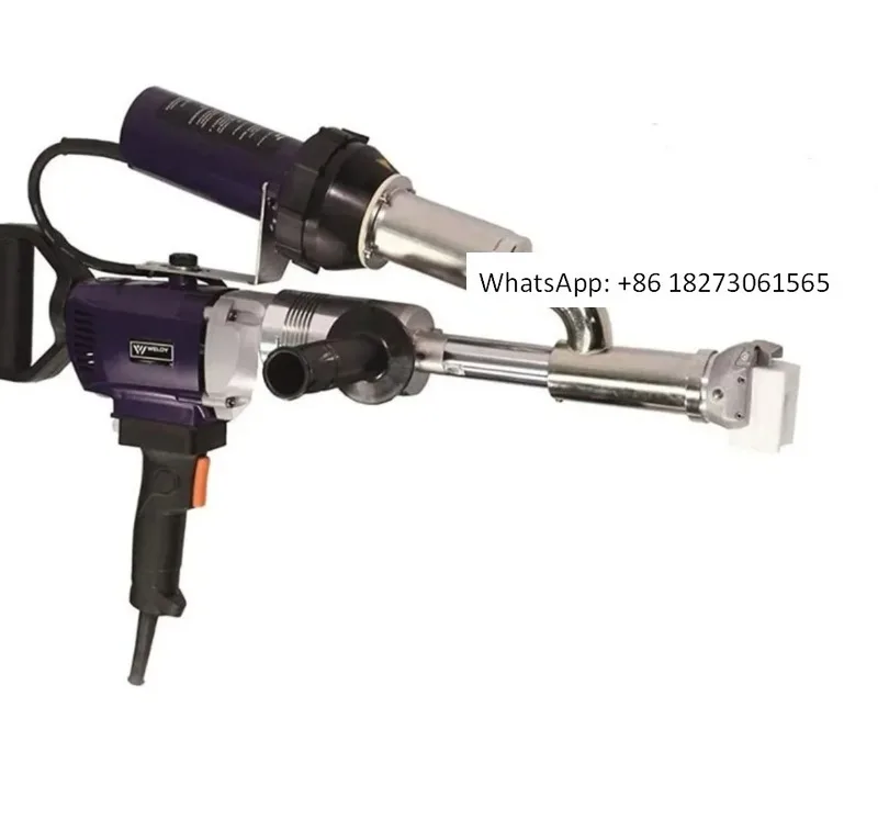 

WELDY 3000W Handheld Plastic Extrusion Welding Machine EX3 Hot Air Plastic Welder gu Vinyl Welding Extruder Welder Machine