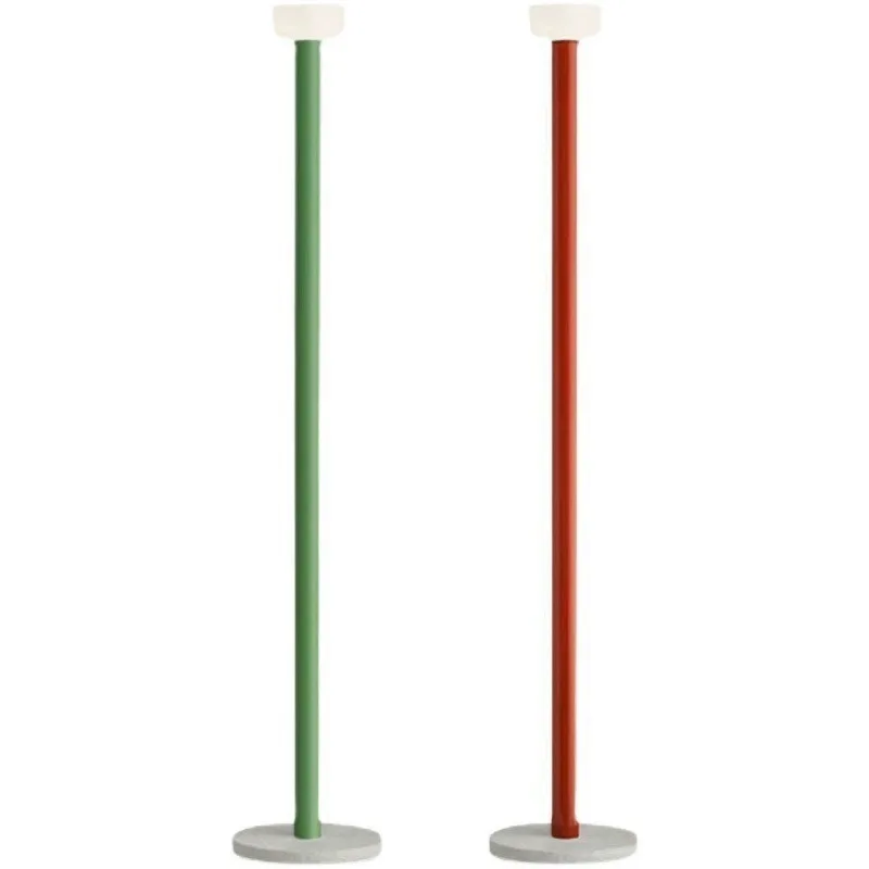 

Line design coffee table reading floor lamp simple bed and breakfast villa living room bedroom study art vertical floor lamp