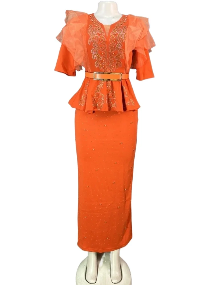 

African Dresses For Women Vetement Femme Dashiki Abaya Maxi Dress Africa Clothes Dashiki Ankara Dresses 2025 Spring Summer New