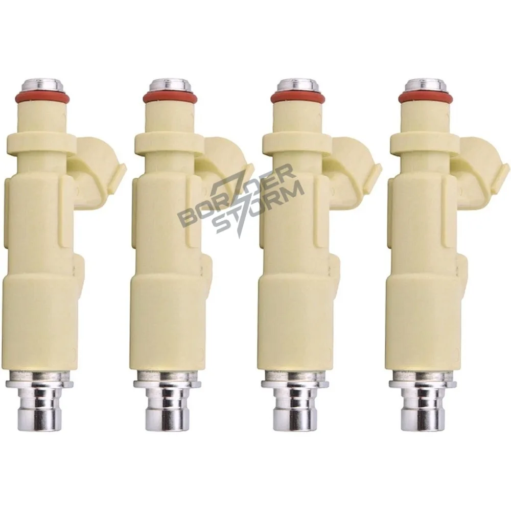 4Pcs 23250-74220 Auto Fuel Injectors Set 23209-74220 Replacement For Toyota Altezza Gita SXE10 2.0L Saab 900 Parts