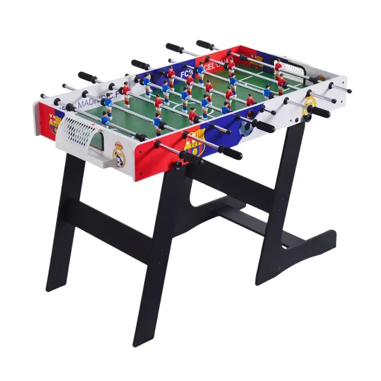 Classic Portable Mini Soccer Table Wooden Foosball Competition for Kids and Adults Indoor Entertainment Games