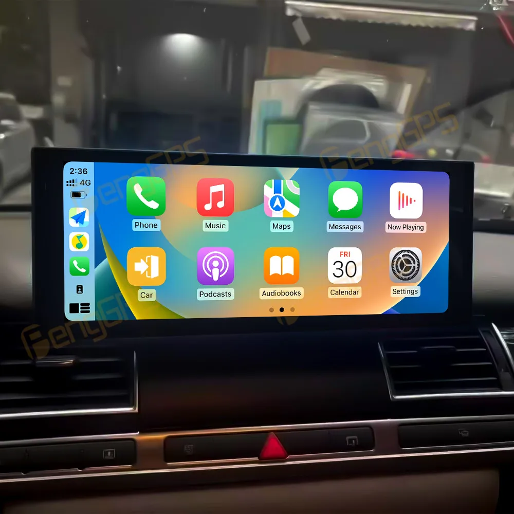 

12.3 Inch Android 13 CarPlay Car Radio For Audi A8L 2005-2017 Touch Screen Multimedia Player GPS Navigation Head Unit DSP Auto