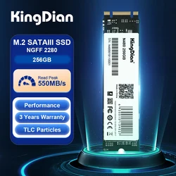 KingDian 노트북 데스크탑용 내장 솔리드 스테이트 드라이브, M.2 2280 SATA SSD, 120GB, 240GB, 128GB, 256GB, 512GB, 1TB HDD, M2 NGFF