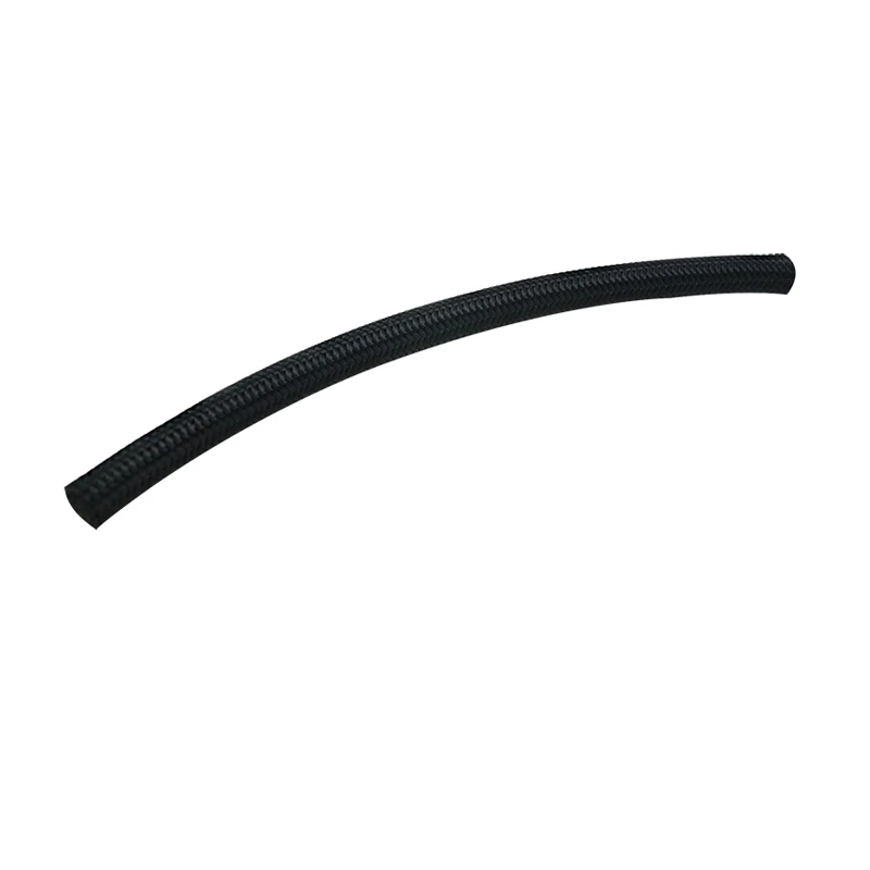 WLR RACING - 10 AN Pro's Lite Black Black  Braided Fuel Oil Line 350 PSI 0.3M WLR7314-1