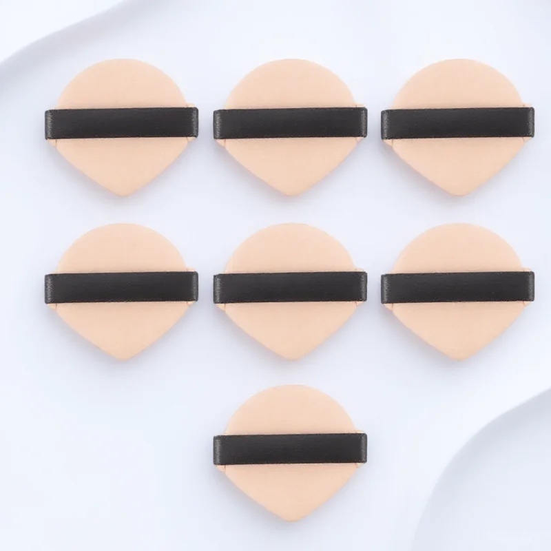 7 Stück Gesichtsschwämme aus Latex, Make-up, hydrophile Werkzeuge für loses Körper, Mineralpulver, glatte Haut, hohe Qualität, langlebig