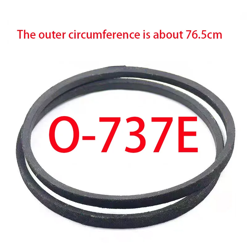 O-737 Washing Machine Motor O-Type Wear-Resistant Transmission Belt for Full-Automatic Semi-Automatic Conveyors V-Belt