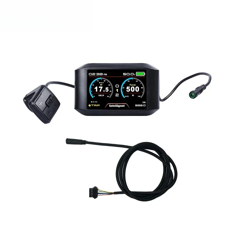 NEW TFT 750C Display Speedometer for Sabvoton SVMC-APT Series 48V 60V 72V BLDC  Controller