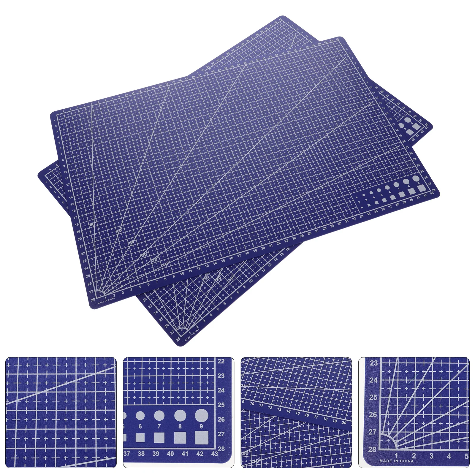 2 قطعة PP قطع حصيرة الثقيلة على الوجهين عدم الانزلاق الحرفية حصيرة لنقش الخياطة اللحف ورقة قطع المشاريع المنزلية