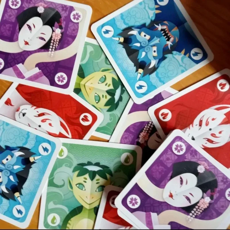 لعبة عصر الحرب/يوكاي/توفو المملكة اللوحية 2-6 لاعبين عائلة/حفلة مضحكة لعبة الطاولة أصدقاء الترفيه اليابان لعبة استراتيجية