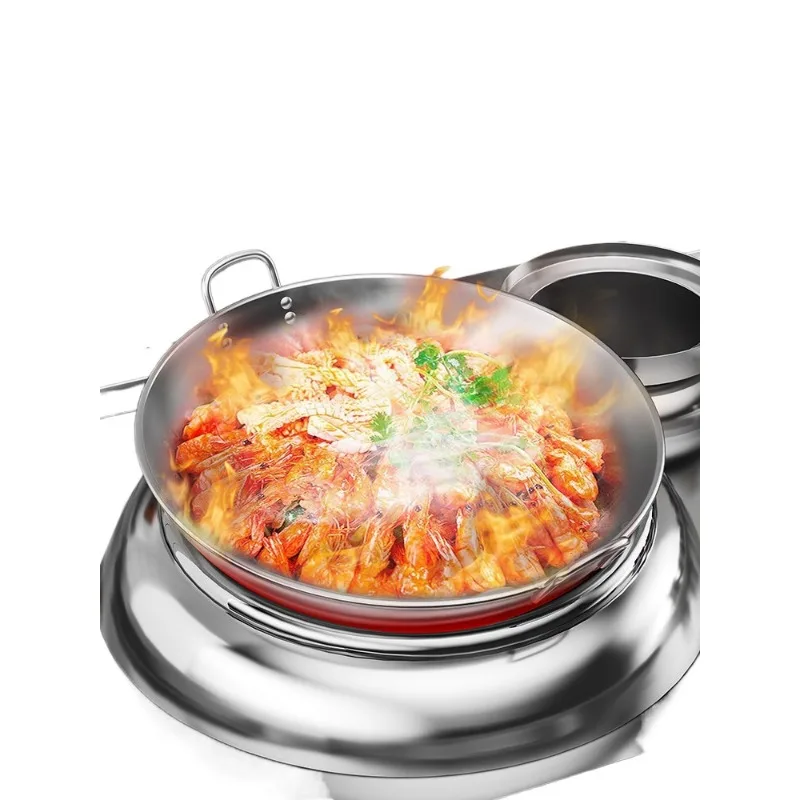 

Commercial electromagnetic frying stove large pot stove combination high-power canteen double-head large frying stove two