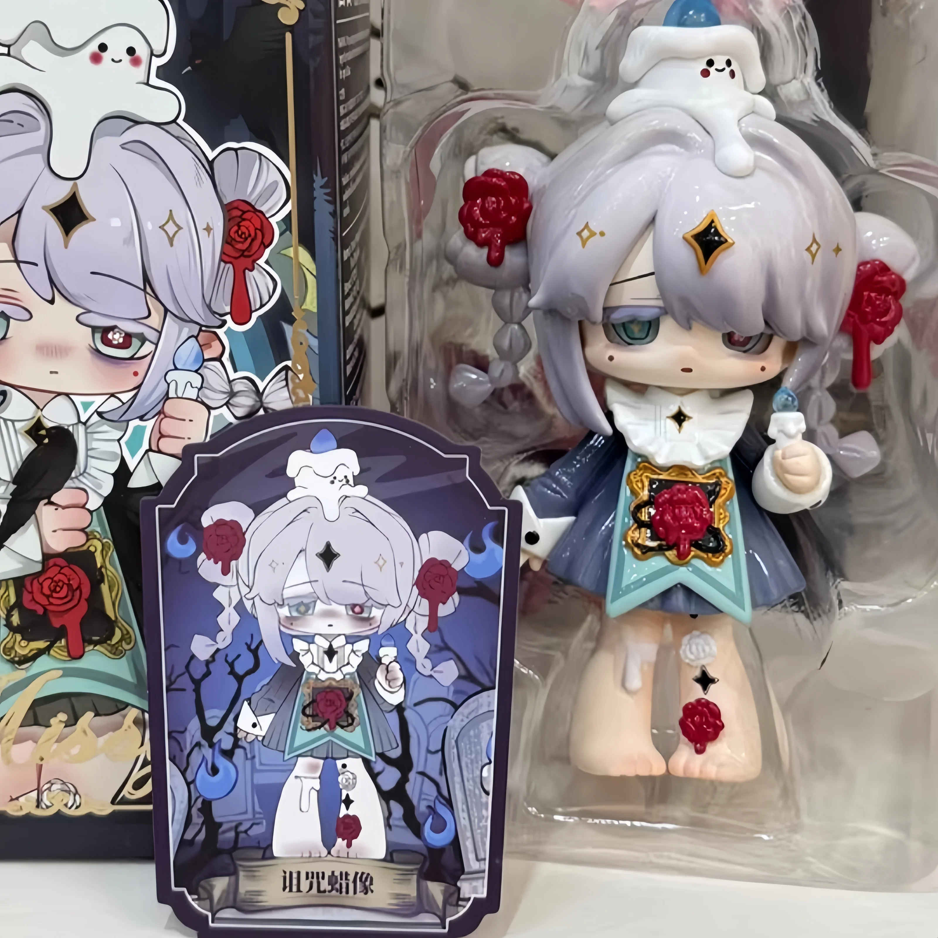 Nowa Oryginalna Missy Blind Box Sweet Mourning Lolita 2v Seria Crow Paradise Mystery Box Zabawki Figurka Akcji w Stylu Dark Prezent Modowy