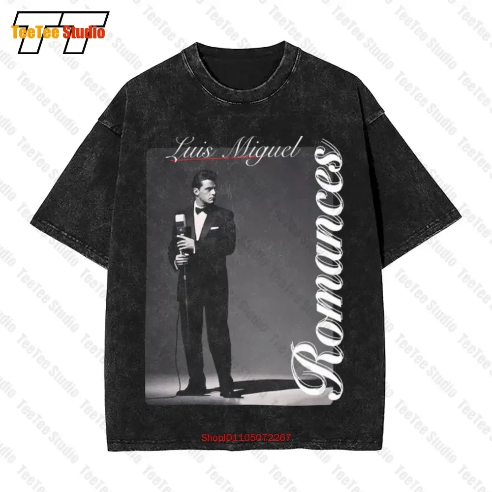 

Vintage Luis Miguel Singer Men Vintage Oversized T-Shirt Black All Sizes S 5Xl Te093 772C