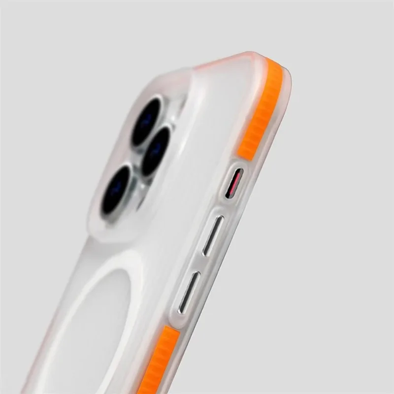 حافظة مغناطيسية فاخرة بنمط مموج غير قابلة للانزلاق لهاتف آيفون 17 برو ماكس 16 15 14 13 12 لغطاء الشحن اللاسلكي Magsafe #5