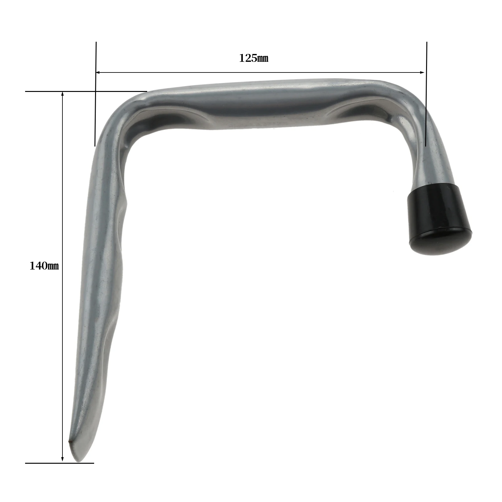 Soporte de gancho montado en la pared, herramienta de almacenamiento de alta resistencia para bicicletas, organizador de almacenes y jardín, 14cm