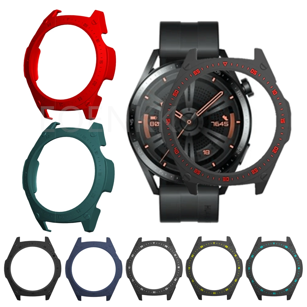 Protective Case For Huawei Watch GT3 GT 3 46mm Hard PC Shell Bumper For Huawei Watch GT 3 Protector Cover Frame Plastic Cases