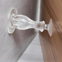 Silicone Door Suction Perforation-free Anti-collision Door Stop Bathroom Suction Device Behind Door Household Nailing Doors