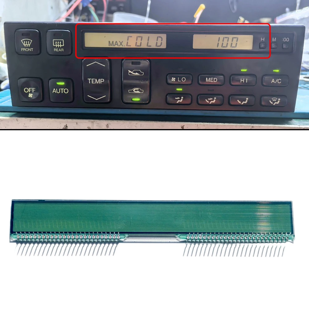 

LCD Display For Lexus LS400 1993-1994 A/C Climate Control Unit 50 Pins LHD Hand Driver Instrument Cluster Automotive Accessories