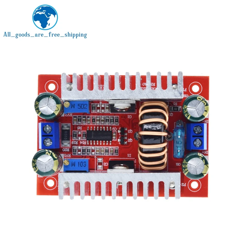 1/5PCS DC 400W 15A Step-up Boost Converter Constant Current Power Supply LED Driver 8.5-50V to 10-60V Charger Step Up Module image 5