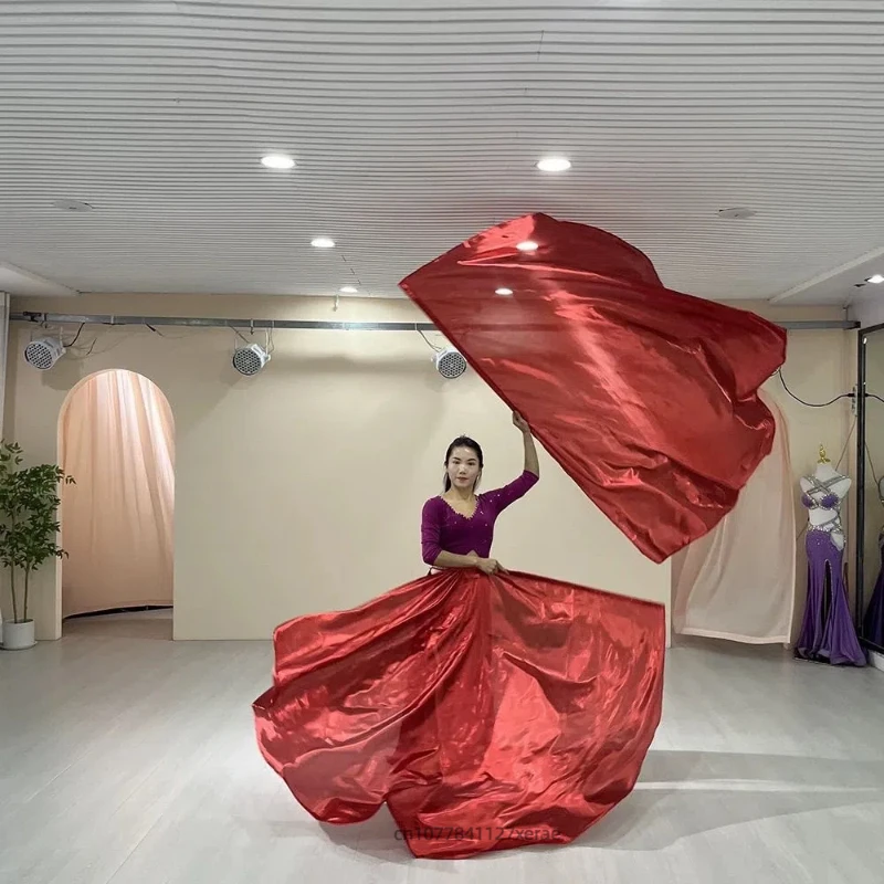 Belly Dance Performance Props, Flag, Sports Event Opening Ceremony, Flag Performance Props, Belly Dance Semi-circular Flag