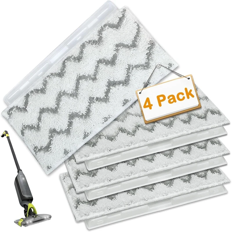 Reusable Mop Pad Refills Vacuum Mop Pads For Shark Vacmop VM252 VM250 VM200 VM190 Replacement Kit