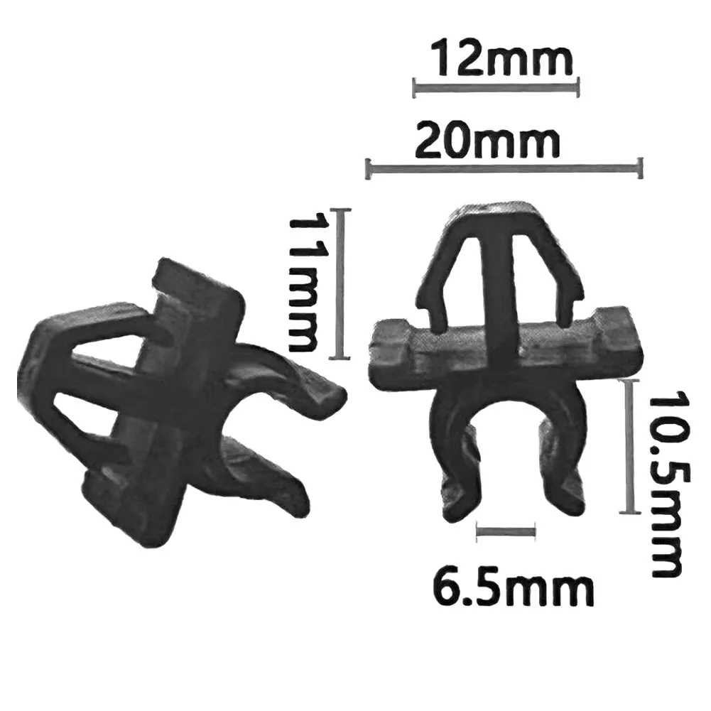 2pcs Car Hood Prop Rod Clip For Nissan Plastic Black GOOD QUALITY Features:   *  Brand New And High Quality *Made Of High Qualit