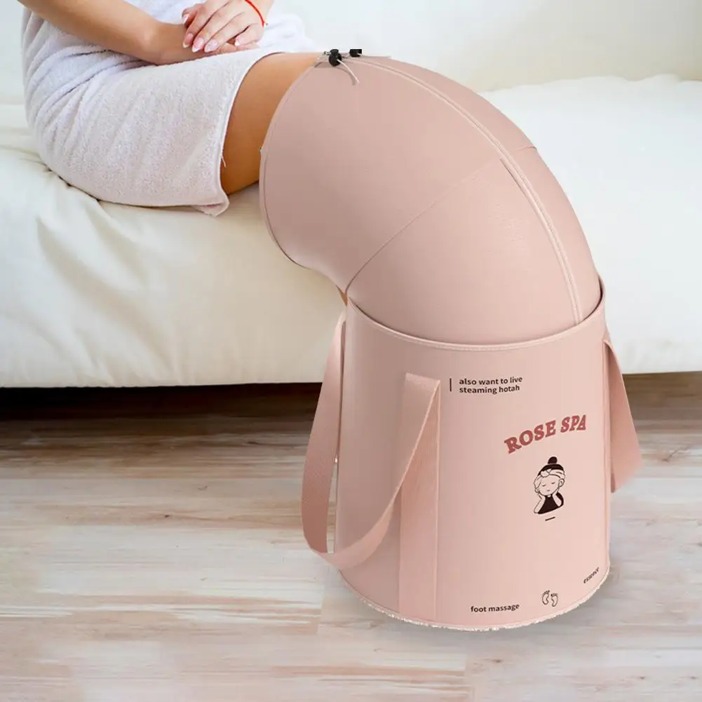 Portable Soaking Bag Portable Collapsible Foot Bath Bucket with Insulation for Hot Soaking Travel Foot Spa Tub Bag for Camping - view 2