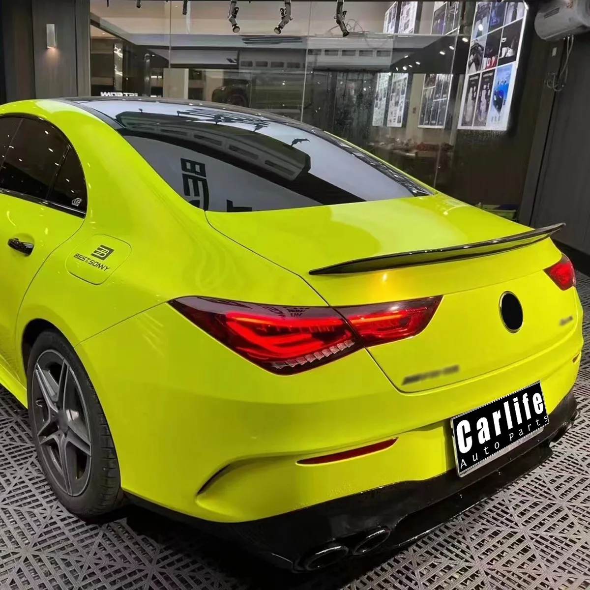 Aktualizacja do wysokiej jakości body zderzaka CLA45 AMG do Mercedes Benz CLA klasa W118 2020+.