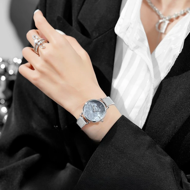 New Brand Elegant Luxury Women's Watch Fashion Trend Automatic Student Waterproof Watch Swiss Birthday Gift