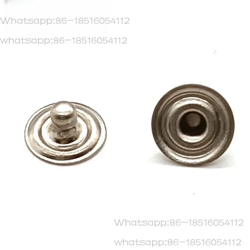 2.3mm ECG electrode button, male button, bottom nail, ECG, bioelectric sensing, conductive metal button, ECG, EEG