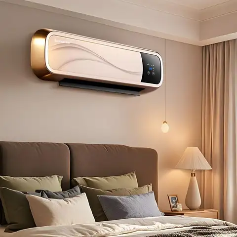 मूक कम शोर हीटर दीवार पर लटका घरेलू ऊर्जा की बचत हीटिंग बाथरूम गर्म हवा प्रशंसक नई प्रकार हीटर सर्दियों कलाकृति 8 best sales हीटर की दीवार - №5