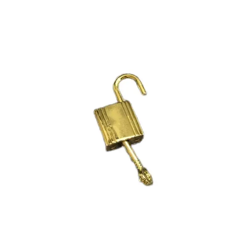 Bag Metal Lock Head Pure Stainless Steel  Hardware Kell Platinum Lock Accessories Metal Pendant Basket Bag Small Padlock