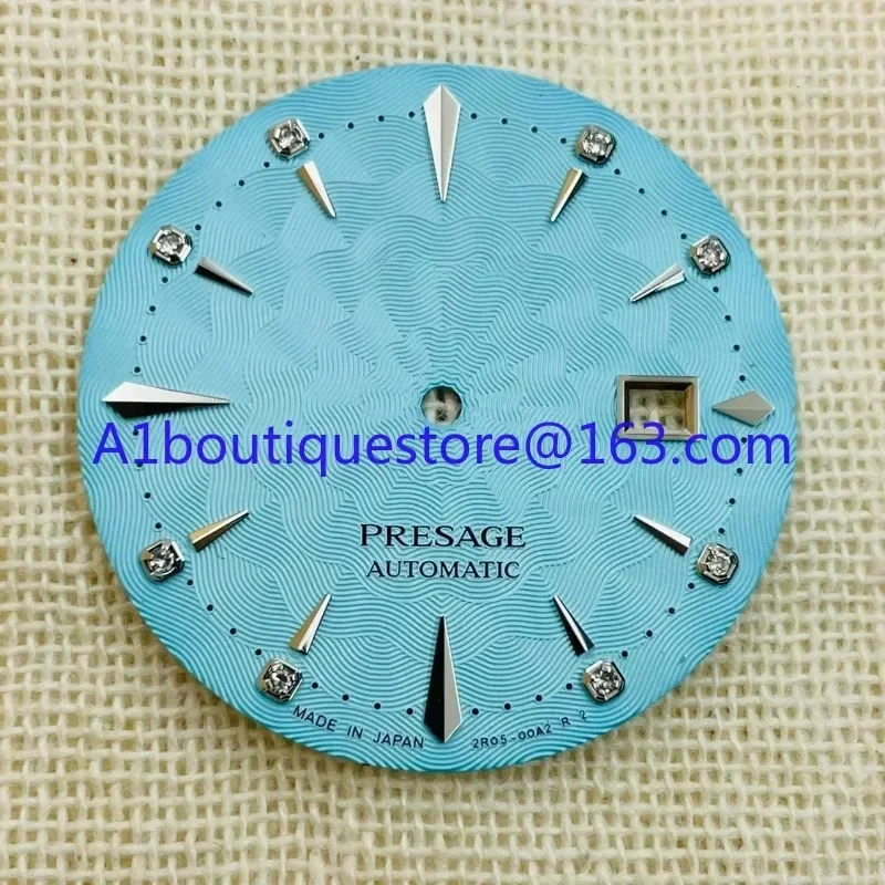 For NH35 Dial, 35mm Diameter Studs with Diamonds, Cocktail Literal, Diving Watch Modification, Watch Accessories