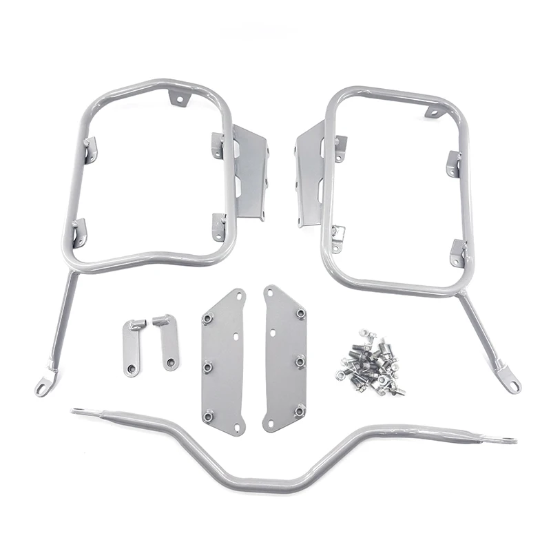 2026-2025 New 368G Motorcycle Pannier Rack Luggage Side Box