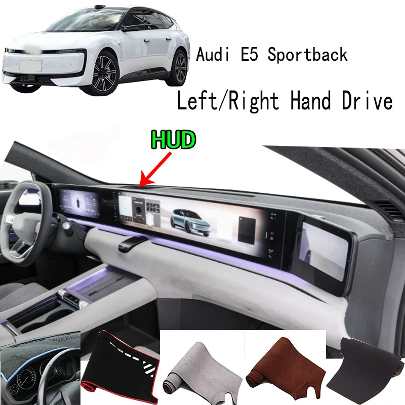 

For Audi E5 Sportback Accessories Dashboard Cover Instrument Panel Dash Mat Dashmat Protective Pad