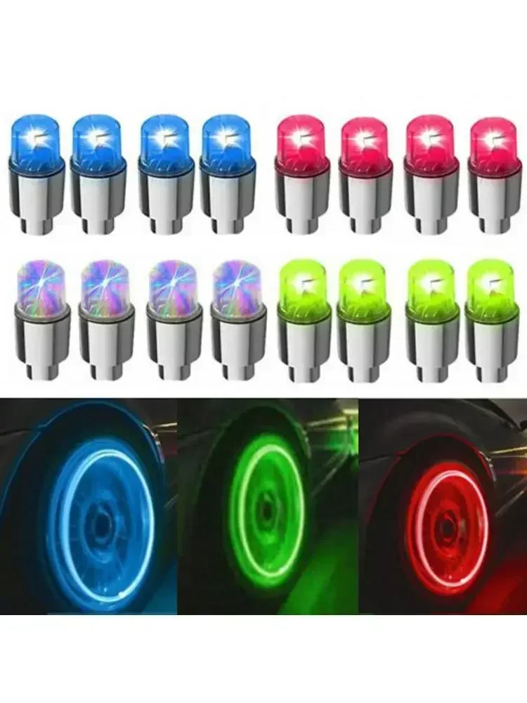 AliExpress 2 PCS Car Wheel Tire Tyre Lights LED Blue/Red/Green/Colorful Light Fit For Bike Car Motorcycle Car