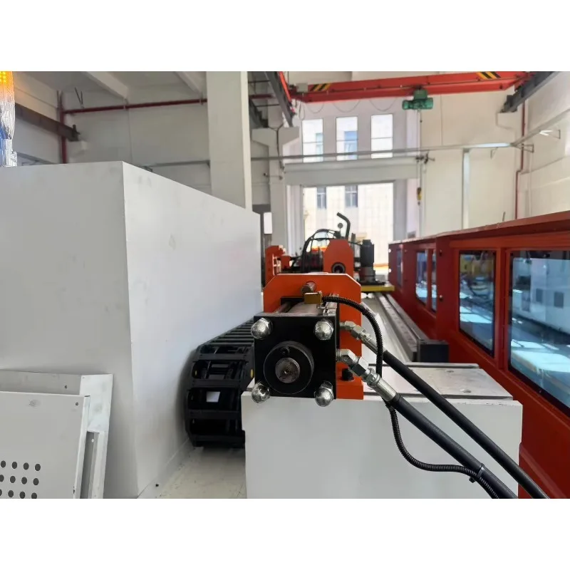 Automatic Square and Round Pipe Bender Use d Construction Industry Steel Bar Bending Machine