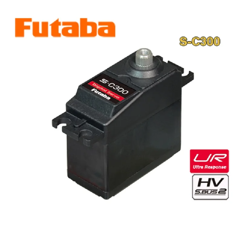 

FUTABA S-C300 Высоковольтный стандартный цифровой сервопривод UR с металлическим зубом (обновление S3470SV)
