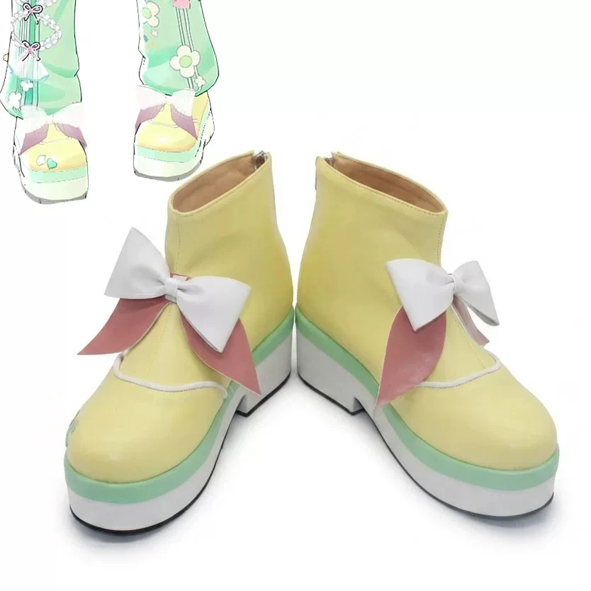 Master Sonoda Chiyoko Cosplay Shoes Men Women PU Boots for Halloween Carnival Party Christmas Birthday Gift